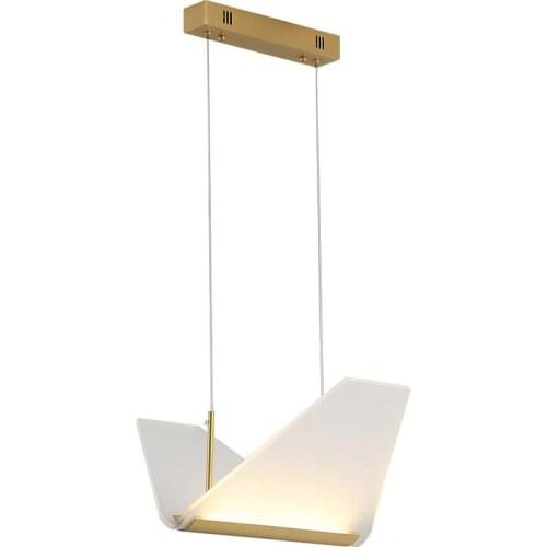 Loft Creative Seagull Pendant Light Nordic Minimalist Bedroom Restaurant Art Decor Luminaires Modern Copper LED Pendant Lamp