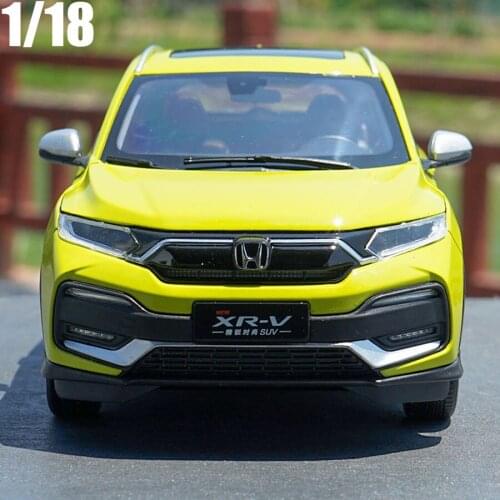 1/18 Scale Honda XRV Diecast Alloy Car Model Vehicle Metal Static Boys Toy Gift Collection Decoration