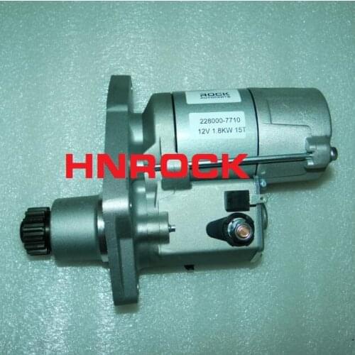 NEW 12V 15T STARTER MOTOR 228000-7710 NAD100952 LRS01542 17890 FOR LAND ROVER FREELANDER 2.5L