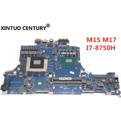 CN-0WCNK6 0WCNK6 For Dell Alienware M15 original mainboard ORION_MB_N18E Laptop motherboard I7-8750H RTX2060-6GB