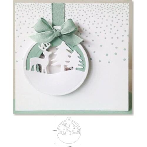 Hanging pendant Metal Cutting Die Stencil Template for DIY Embossing Gift Paper Cards Making Scrapbooking Craft 2020 New Dies