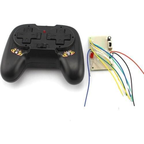 8CH 2.4G 50-100 Meter Long-distance Remote Control with Receiver 6V for Car Model Ship DIY Tool Remote Control Toys Parts