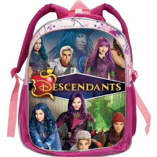 Disney Cartoon Descendants 3 Kids School Bags Toddler Backpack For Girls Boys Large Book Bag Chidlren Gifts Sac A Dos Enfant