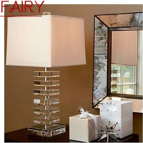 FAIRY Creative Crystal Table Light Desk Lamp Contemporary LED for Home Bed Room Decoration