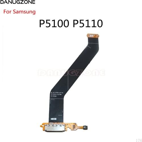 USB Charging Port Connector Plug Charge Dock Jack Socket Flex Cable For Samsung Galaxy Tab 2 10.1 P5100 P5110 GT-P5100 GT-P5110