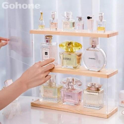 Blind Box Storage Display Stand Acrylic Hand-made Box Doll Toy Brick Organizer Doll Transparent Dustproof Door Type