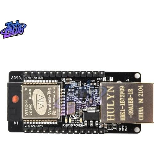 WT32-ETH01 Embedded Serial Port Networking Bluetooth + Wifi Combo Gateway Module
