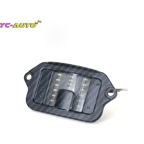 Rear Car LED License Plate Parking Lights For Ford Mustang 2005 2006 2007 2008 2009 Placement On Rear 12V 6000K Auto Parts