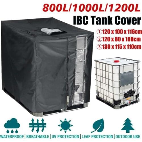 Outdoor Garden Rain Water Tank Protective Cover For IBC 800/1000/1200L Container Dust Covers Shade Waterproof All-Purpose Covers