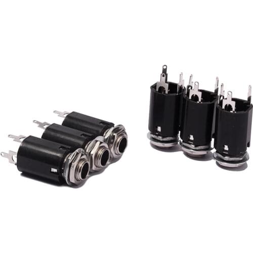 1pcs Musical Instrument Accessories Guitar Accessories Guitar Monaural Jack Socket