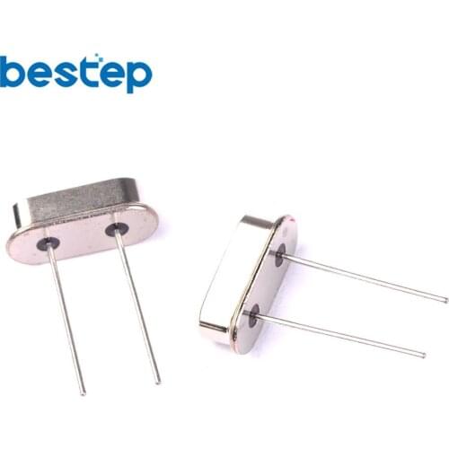 10PCS HC 49S Type 10M Passive Crystal Oscillator DIP Footprint