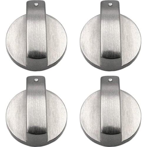 4 pieces knob stove gas cooker knobs metal gas cooker knob gas cooker control metal stove knobs for the kitchen 6mm