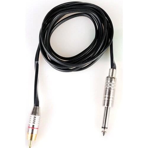 Tattoos Accessories Silicone Wire Rca Top Grade Embroidered Supplies Tatoo Clip Cord For Power Supply Tattoo Machine Hot Sale