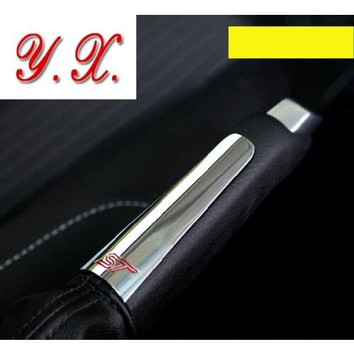 For ford focus 2 mk2 2005-2013 High quality ABS Handbrake Interior Decorative sequin cover sticker car accessories