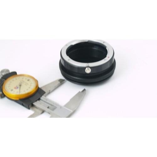 DSLR Sony A mount Lens to C mount industry,Security camera Adapter Ring Adjustable back focus length
