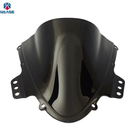 Waase Motorcycle Double Bubble Windscreen Windshield Shield Screen For Suzuki GSXR1000 GSXR 1000 K5 K6 2005 2006