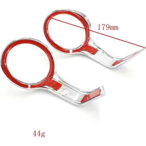 1 Pair Motorcycle Fog Light Trim Rings Case ABS Plastic for Honda Goldwing