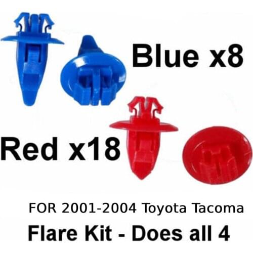 Fixing Clip FOR 2001-2004 Toyota Tacoma Fender Flare Retainer Clip 90904-67036 90904-67037 High Quality