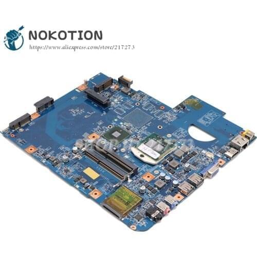 NOKOTION MBPM601002 For Acer aspire 5740 5740G Laptop Motherboard 48.4GD01.01M HM55 DDR3 free i3+heatsink