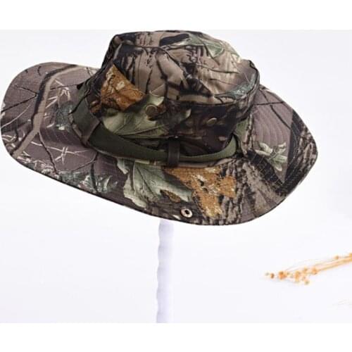 Unisex Outdoor Summer Fishing Mesh Hat Camo Breathable Sun UV Protection Hat Trekking Hiking Travel Climbing Shade Cap