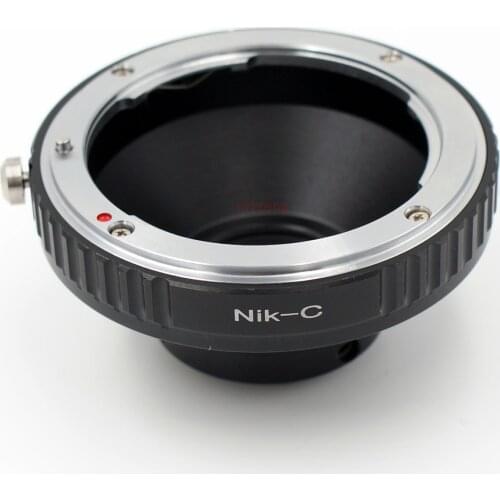 NIK-C adapter ring for nikon af/AI/ais/d/f mount Lens to c mount 16mm CCTV Film cinema camera