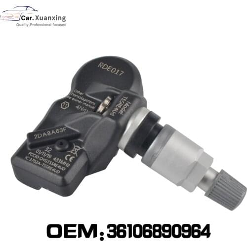 OEM 36106890964 Tire Pressure Sensor Monitoring System 433MHz For Rolls Royce Dawn Ghost Phantom Wraith BMW 5 6 7 X
