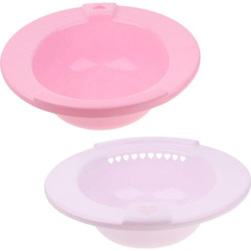 Portable High-Spa Sitz Bath Massage Hip Bath Tub Cleansing Basin for Toilet for Pregnant Puerpera Hemorrhoids Patient-2 Pack