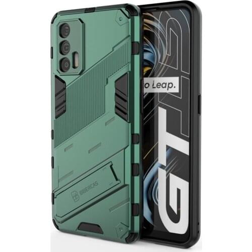 For OPPO Realme GT 5G Case Shockproof Rugged Armor Protective Back Cover For Realme Q3 Pro GT NEO Hard Kickstand Phone Shell