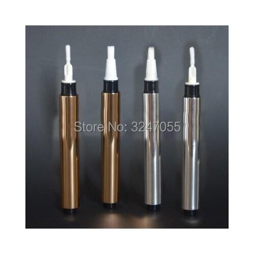 3ML 20/50pcs Portable Disposable Cosmetic Nail Oil Storage Pen,Pressed Design Foundation Refillable Pen, Nail Polish Beauty Tool