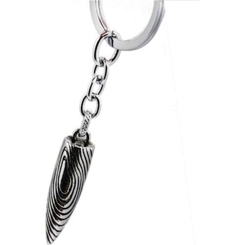 War Wolf 2 cold front with titanium steel bullet key chain key pendant Key Ring Gift Bag Keychain Chain Ring Key Rings