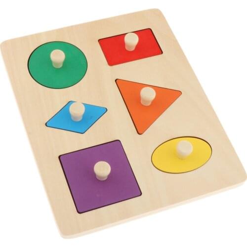 Wooden Colors Sorting Shape Sorter Toy Shape Matching Toys Early Education