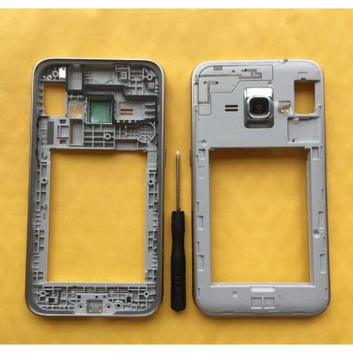 For Samsung Galaxy J1 2016 J120 J120F J120M J120H J120FN Mobile Phone Chassis Middle Frame Housing Plate Body Cover Mid Bezel