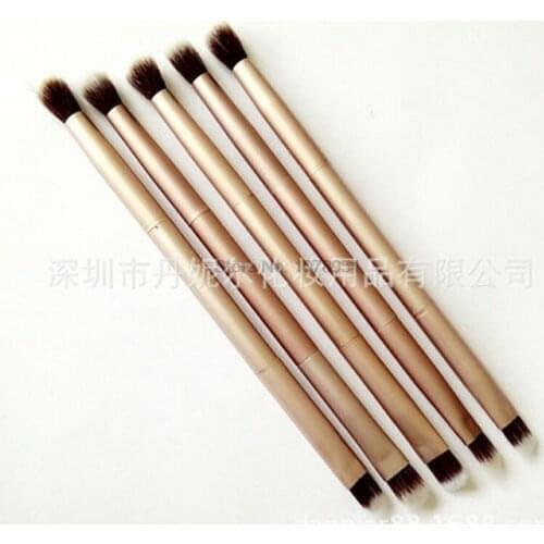 By ems or dhl 500pcs Double Head Eyeshadow Makeup Brush