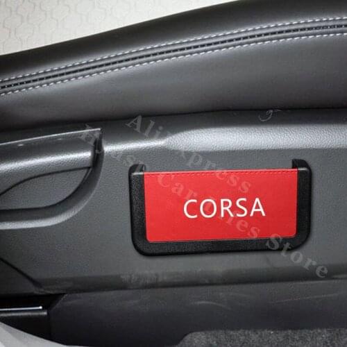 Car Organizer Box For Opel Corsa Pu Leather Auto Phone Holder Sundries Storage Pocket Auto Interior Accessories