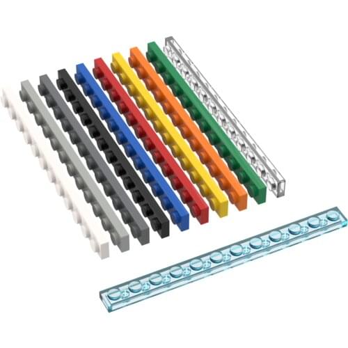 MOC 60479 Plate 1 X 12 for Building Blocks Parts DIY Educational Tech Parts Toys