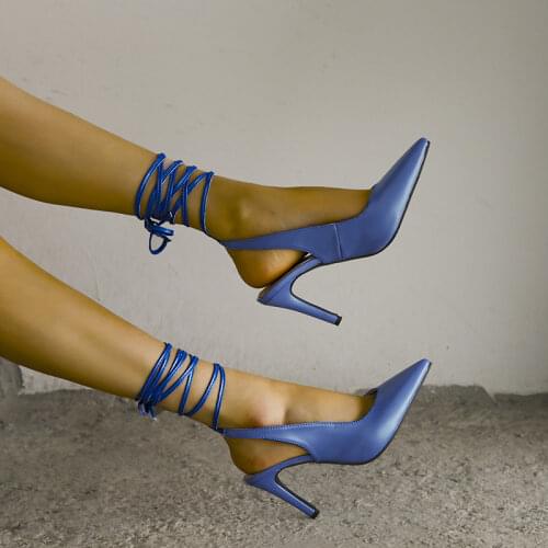 Pointed Toe High Heel Party Shoes For Women Evening Footwear Spring 2021 Sexy catwalk stiletto women sandals