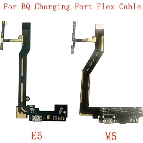 USB Charging Port Module Connector Port Flex Cable For BQ Aquaris M5 Charger Dock Microphone Replacement Parts