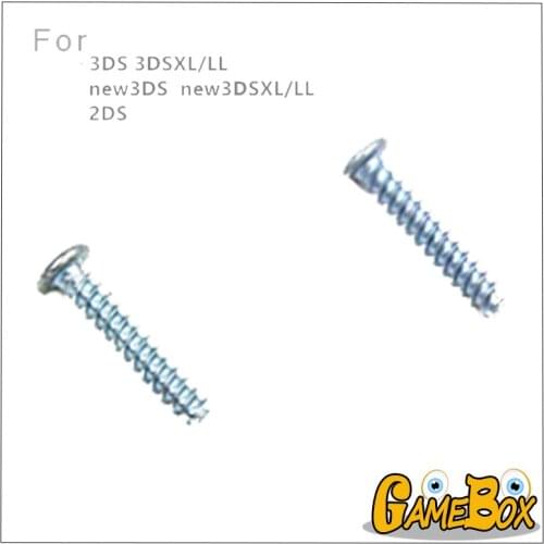 1pair Original 3D Rocker Fixed Screw for Nintend New 3DS 3D Joystick Fixed Screw for New 3DS Game Console