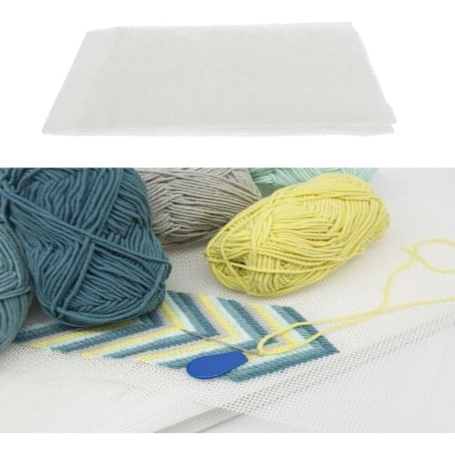 1pack Blank Mesh Canvas DIY Kit Embroidering Office Rugs Making Hooking