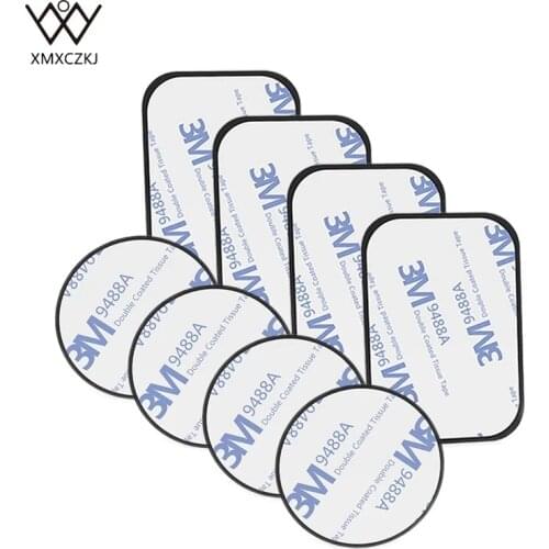 2pcs/3pcs Magnetic Metal Plate For Car Phone Holder Universal Iron Sheet Disk Sticker Mount Mobile Phone Magnet Stand For IPhone