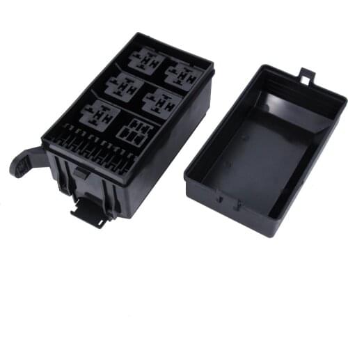 6 Way Auto fuse box assembly With terminals and fuse ,Auto car insurance tablets fuse box mounting fuse bo,Auto Relays Box