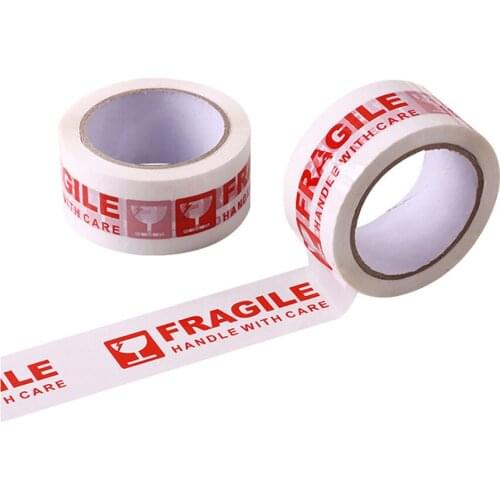 Bopp Packing Fragile Tape Handle with Care Carton sealing Packing Printing Tape