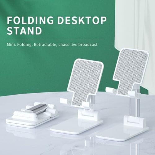 Phone Holder Stand Universal Support Frame Folding Lifting Multifunctional Telescopic Mobile Phone Holder Aluminum Alloy