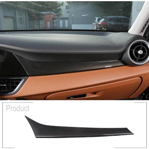 For Alfa Romeo Giulia 2017-2019 Car Passenger Decoration Panel Cover Trim