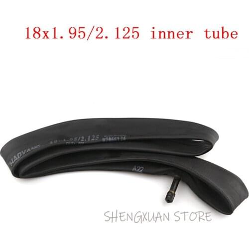 Hot sale 2pcs Inner Tube 18x1.95/2.125 with a Straight valve fits many gas electric scooters and e-Bike electric folding bicycle