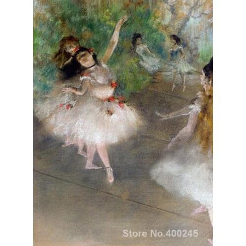 Canvas art gallery oil paintings Dancers by Edgar Degas reproduction High quality