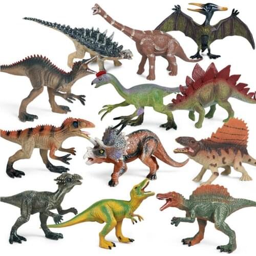Simulation Dinosaur Model Toy Tyrannosaurus Triceratops Spinosaurus Pterodactyl Dinosaur Figure For Children