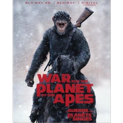 War for the Planet of the Apes 2 Silk Fabric Wall Poster Art Decor Sticker Bright