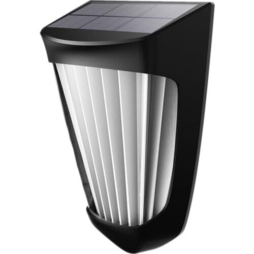 Solar Wall Light 10 LED Garden Porch Wall Light Outdoor Fence Lights Waterproof Indoor Outdoor Lighting Light