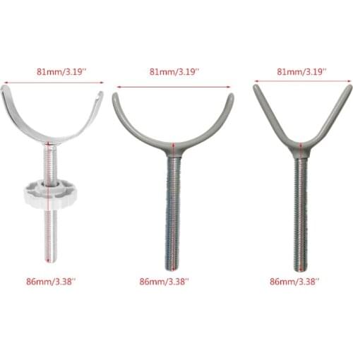 Stair Pressure Mounted Security Gate Threaded Spindle Rod Y/U Shape Gate Adaptor for Baby Pet Safety Gates